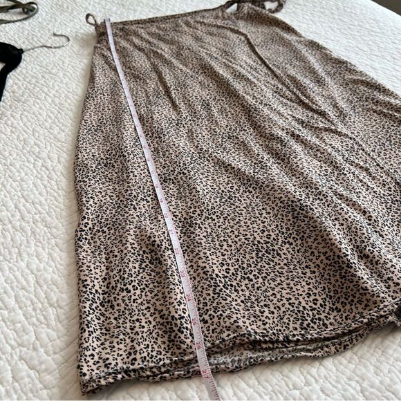 ✨ Urban Romantics Women’s Cheetah Wrap Midi Skirt Small - Picture 8 of 8